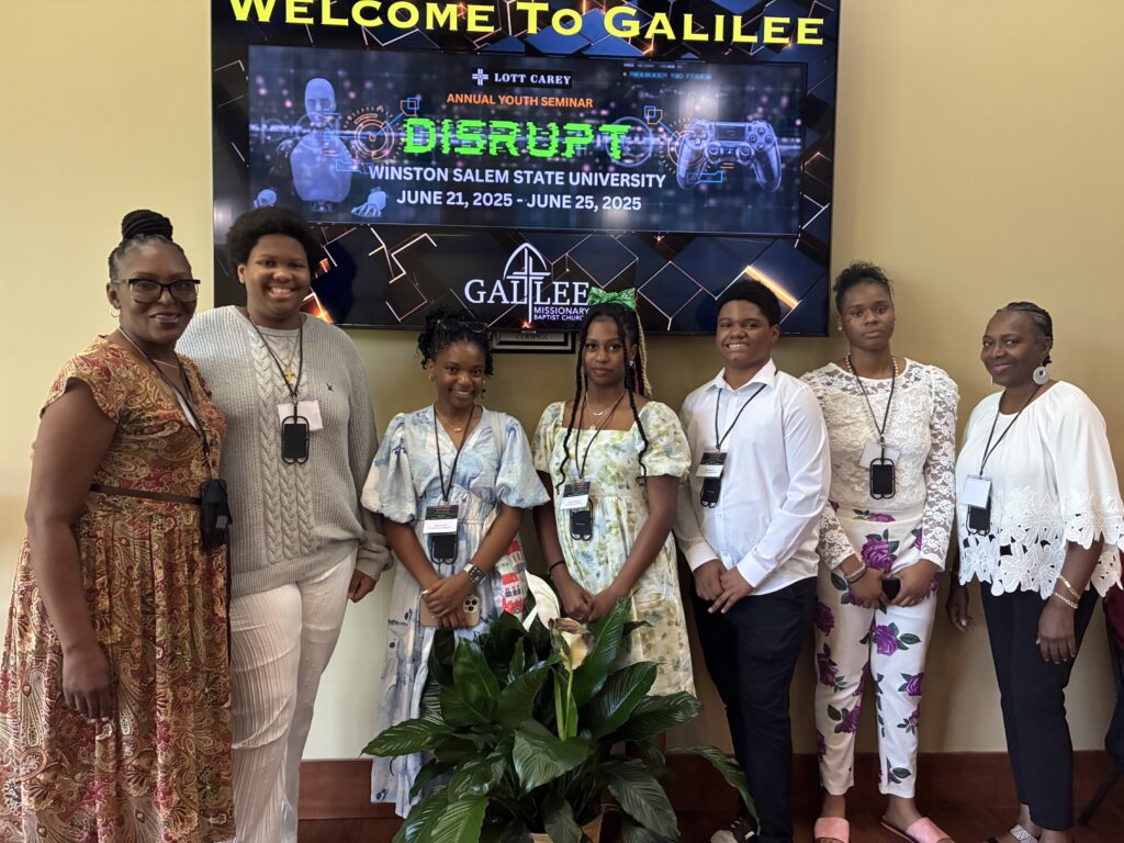 Lott Carey Youth Conference June 21-25, 2025 - First Baptist and First Waughtown Baptist Churches