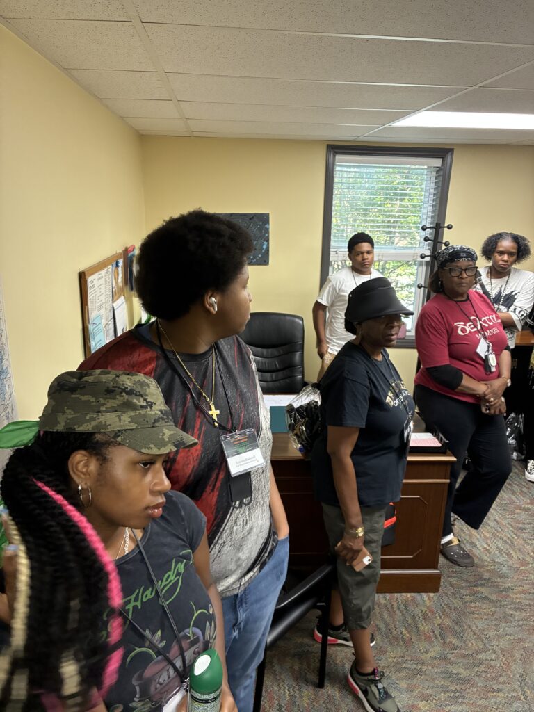 Youth from First Baptist and First Waughtown Baptist Churches came together in service at Sunnyside Ministry, demonstrating faith in action through community outreach.